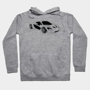 McLaren 720s Black Outline Hoodie